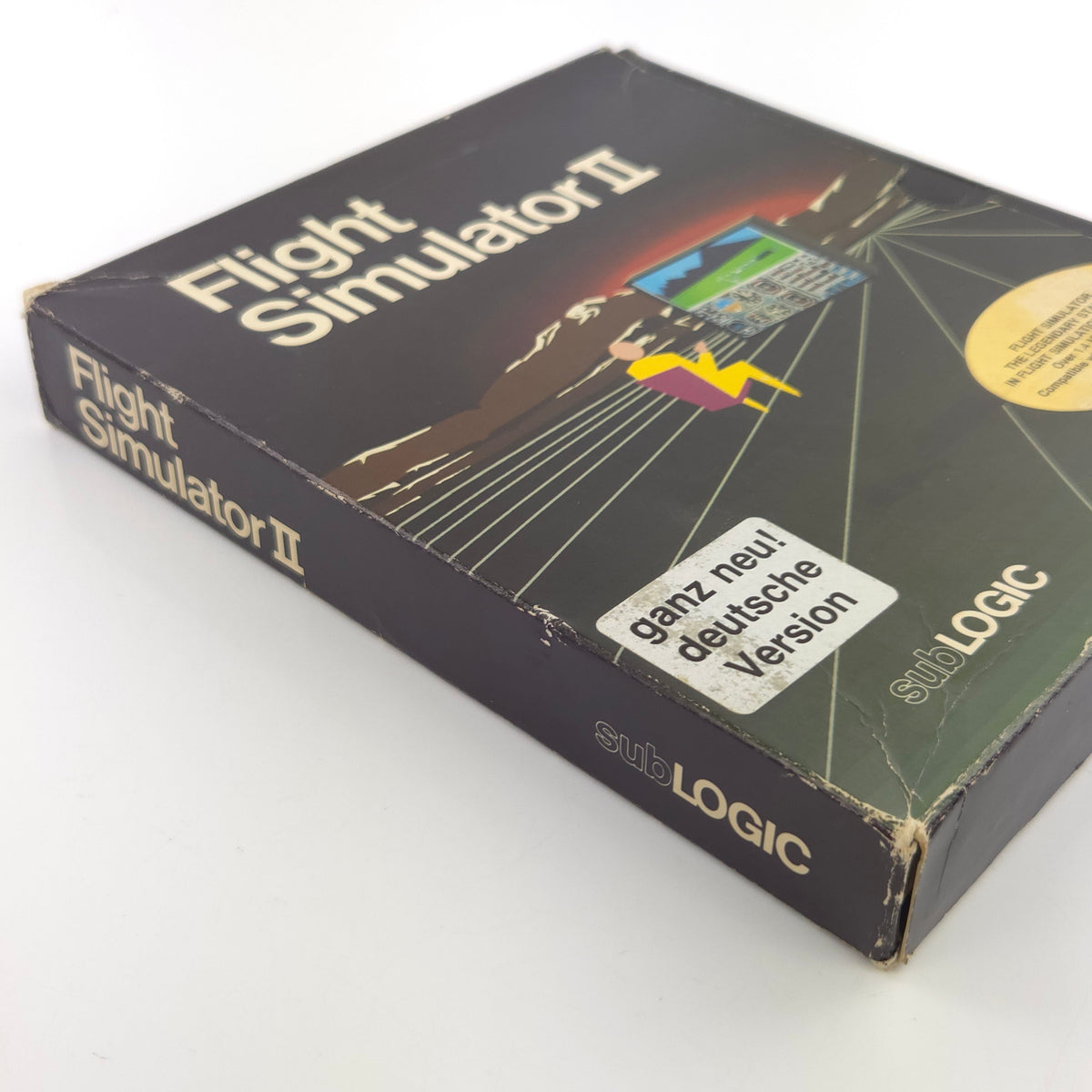 Atari ST Spiel – Flight Simulator II mit OVP und Anleitung