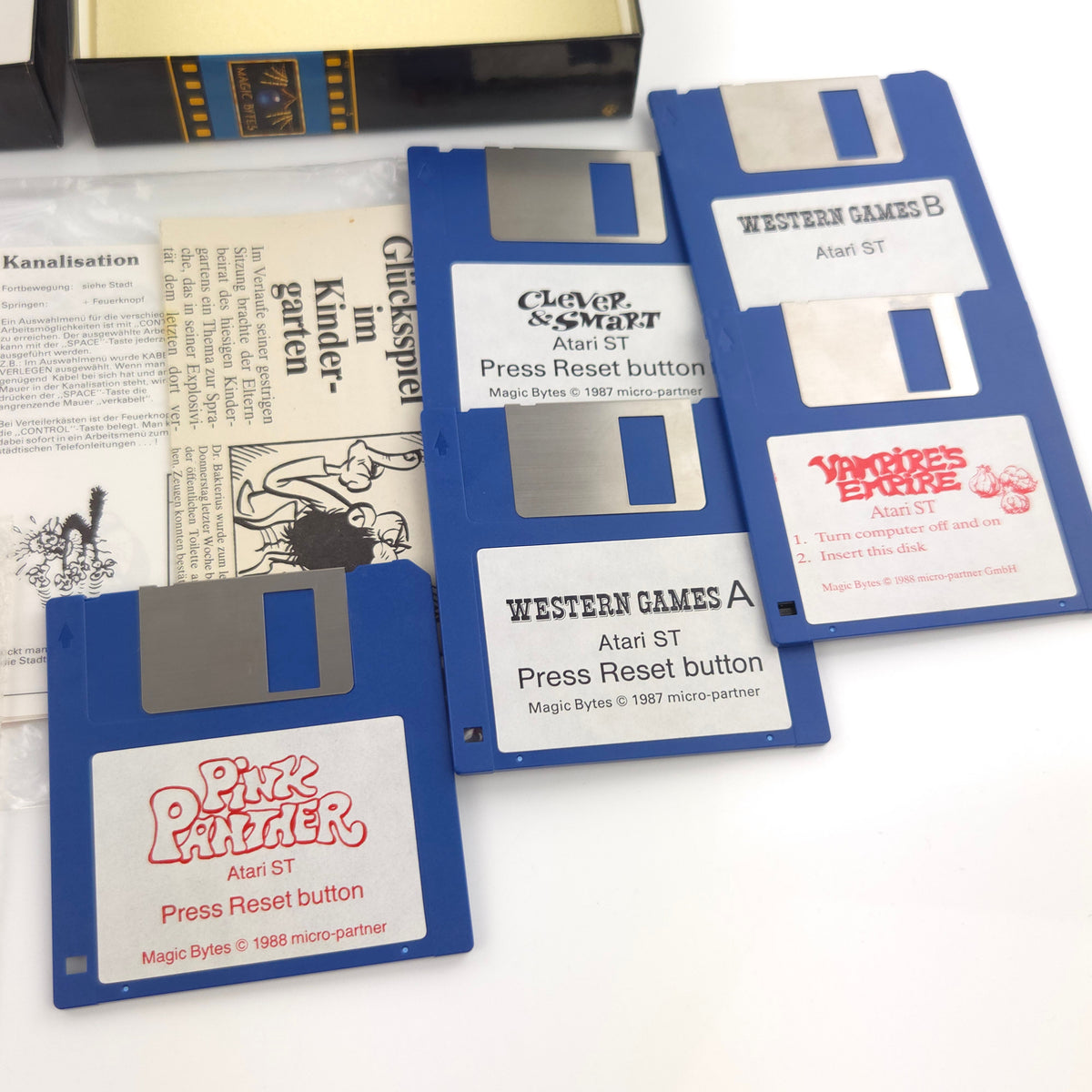 Atari ST Spiel – Its a Kind of Magic OVP Magic Bytes