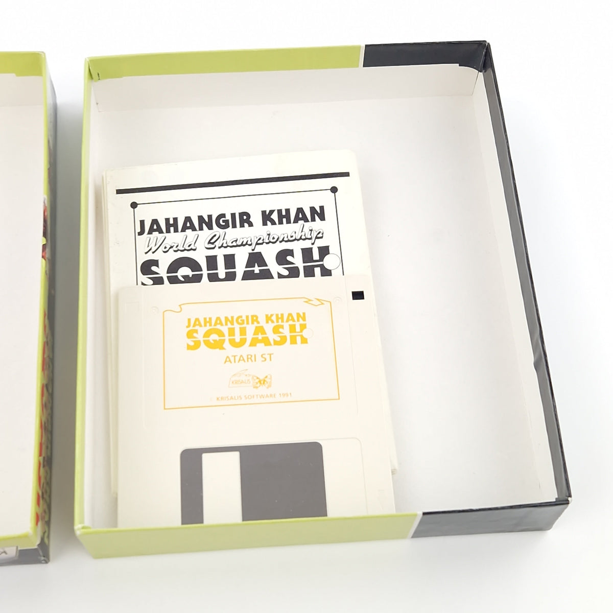 Atari ST Spiel – Jahangir Khan World Championship Squash OVP