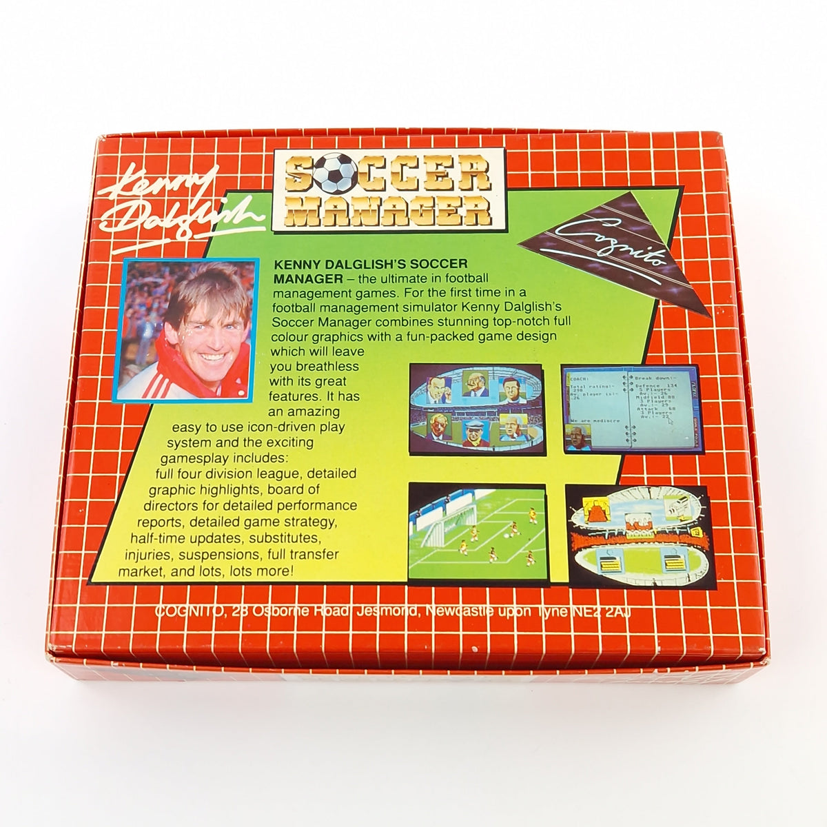 Atari ST Spiel – Kenny Dalglish Soccer Manager (OVP)