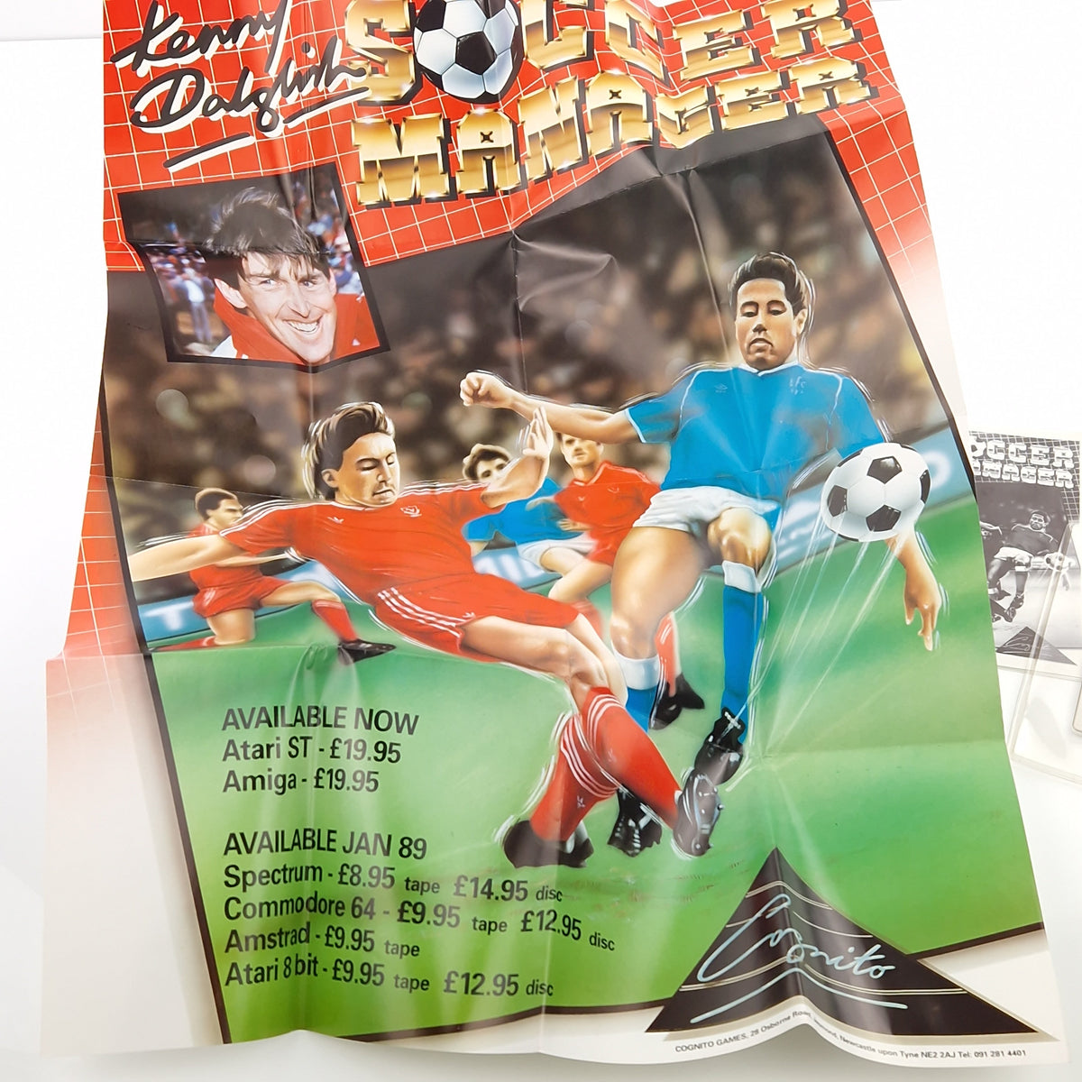 Atari ST Spiel – Kenny Dalglish Soccer Manager (OVP)
