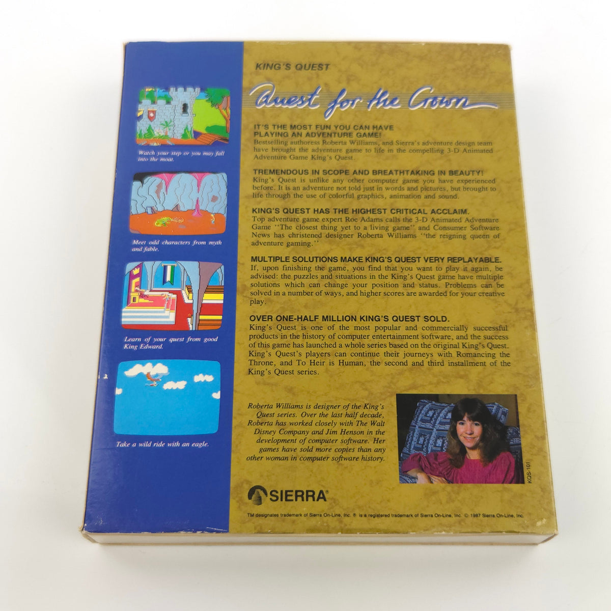 Atari ST Spiel – Kings Quest Quest for the Crown OVP