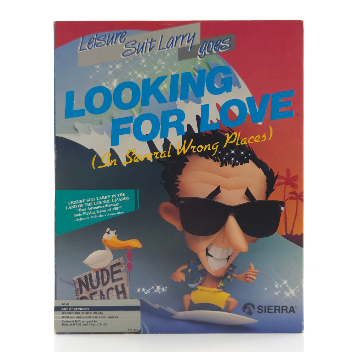 Atari ST Spiel – Leisure Suit Larry goes Looking (OVP)