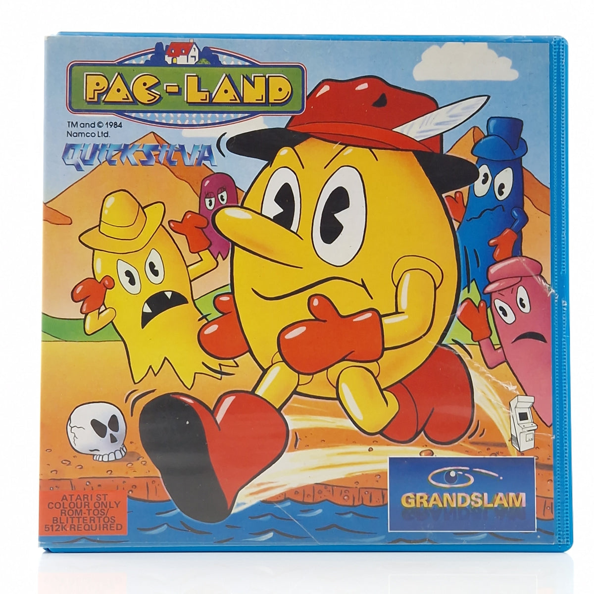 Atari ST STE Spiel – Pac-Land Diskette OVP starke Gebrauchsspuren