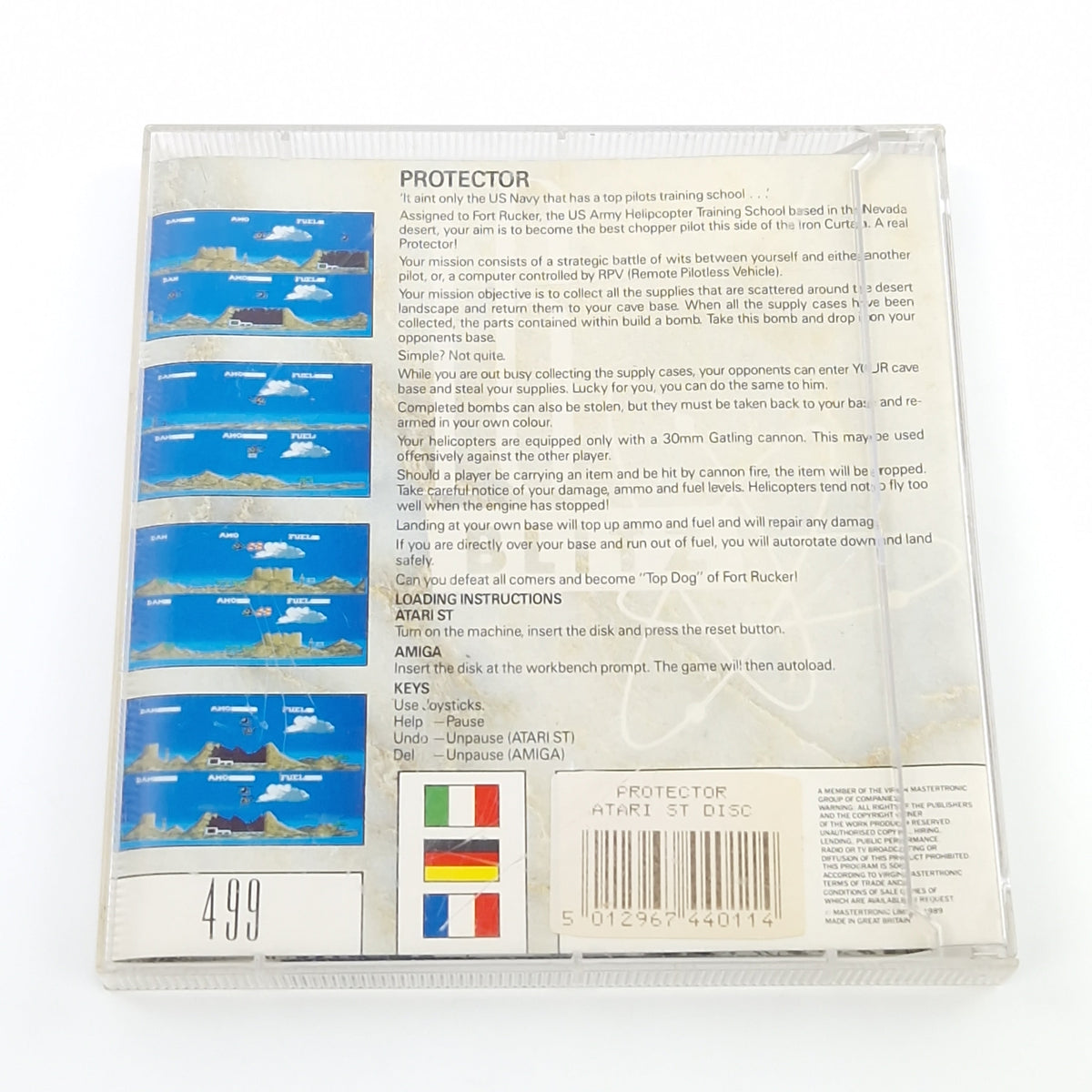 Atari ST Spiel – Protector OVP Diskette ohne Anleitung
