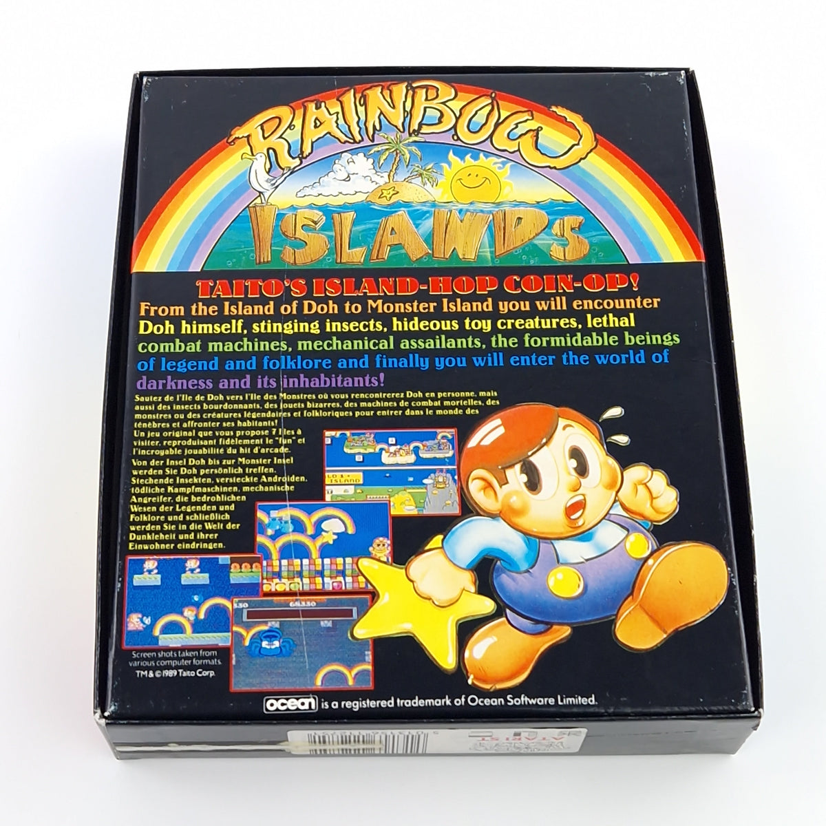 Atari ST Spiel – Rainbow Island OVP Big Box Diskette