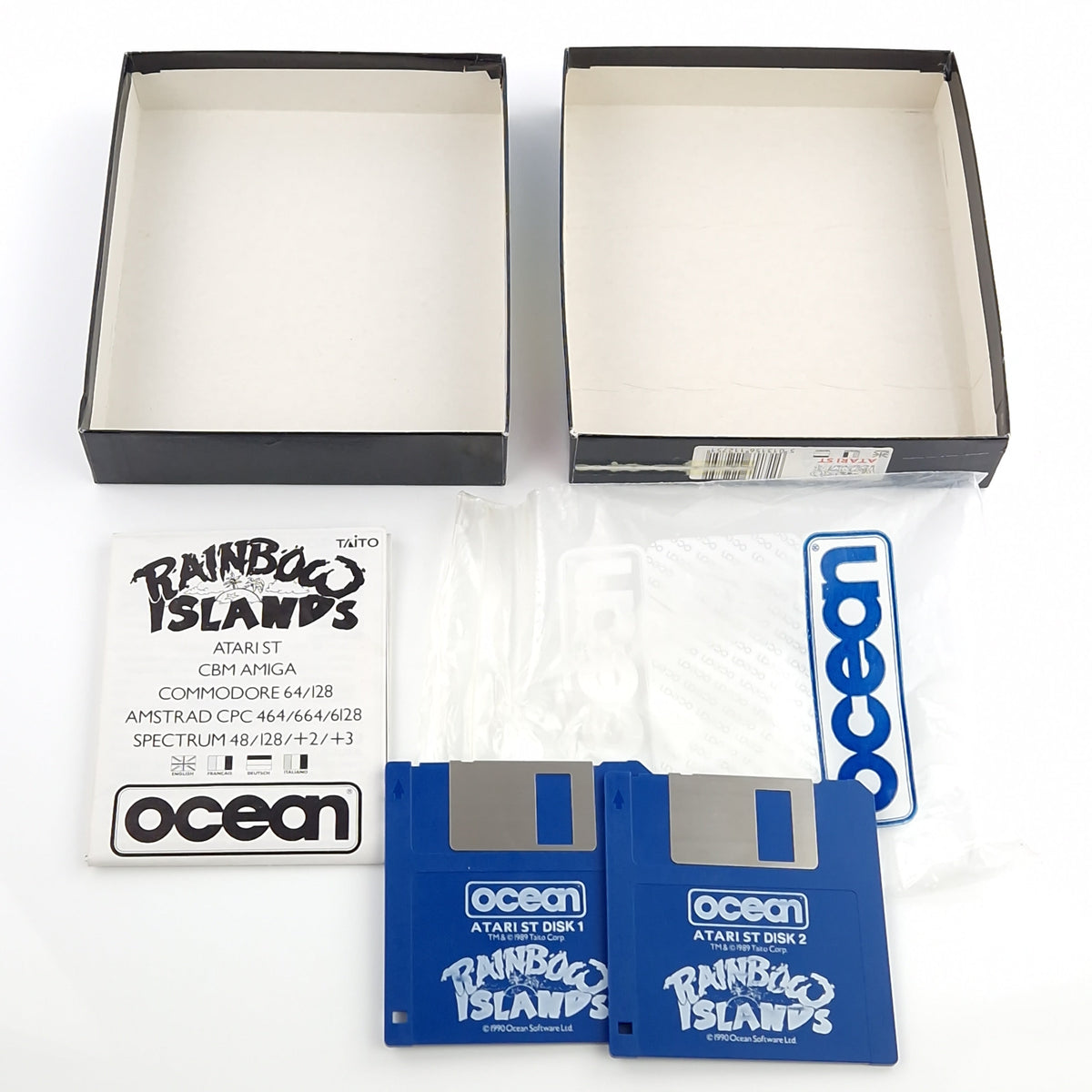 Atari ST Spiel – Rainbow Island OVP Big Box Diskette