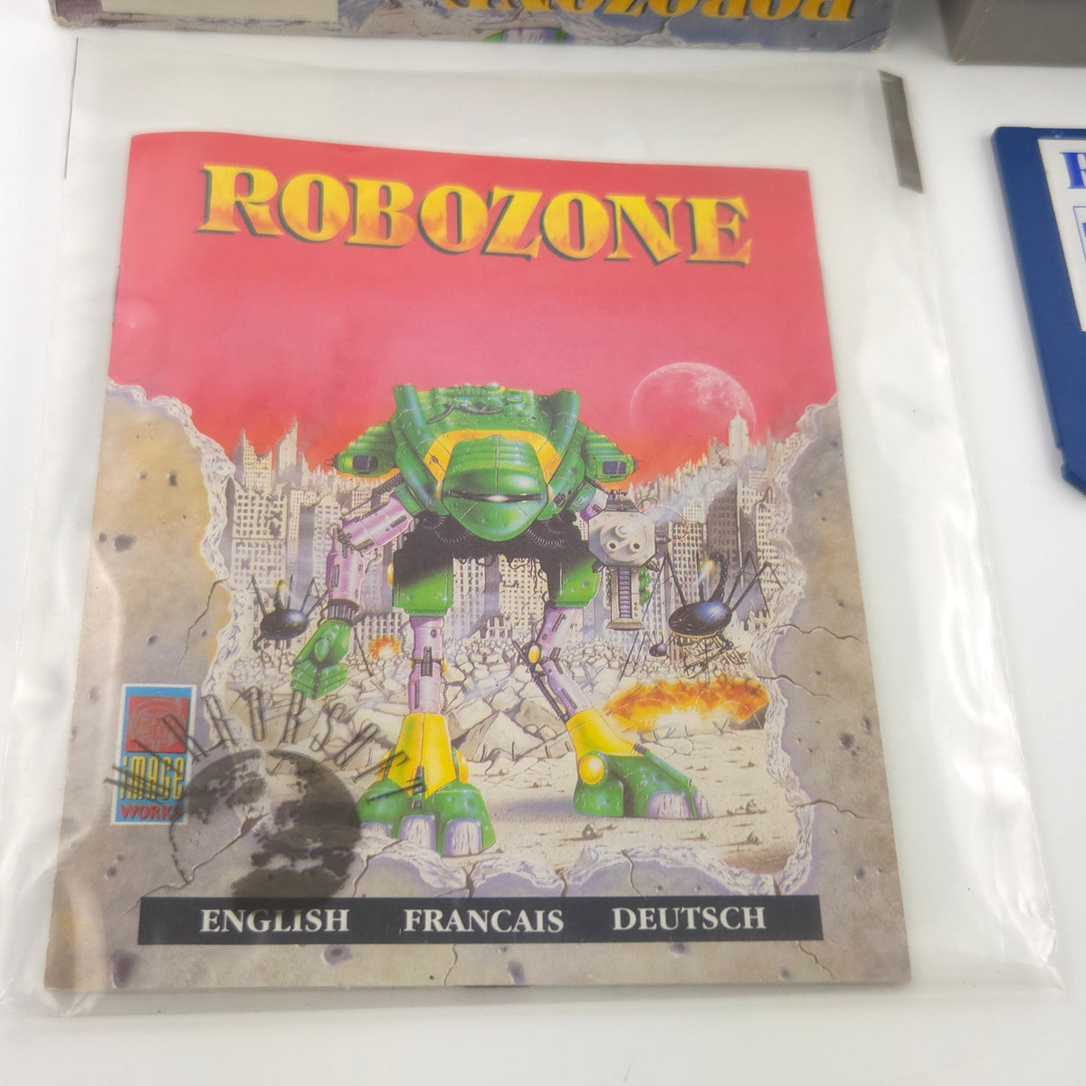Atari ST Spiel – Robozone mit Anleitung OVP