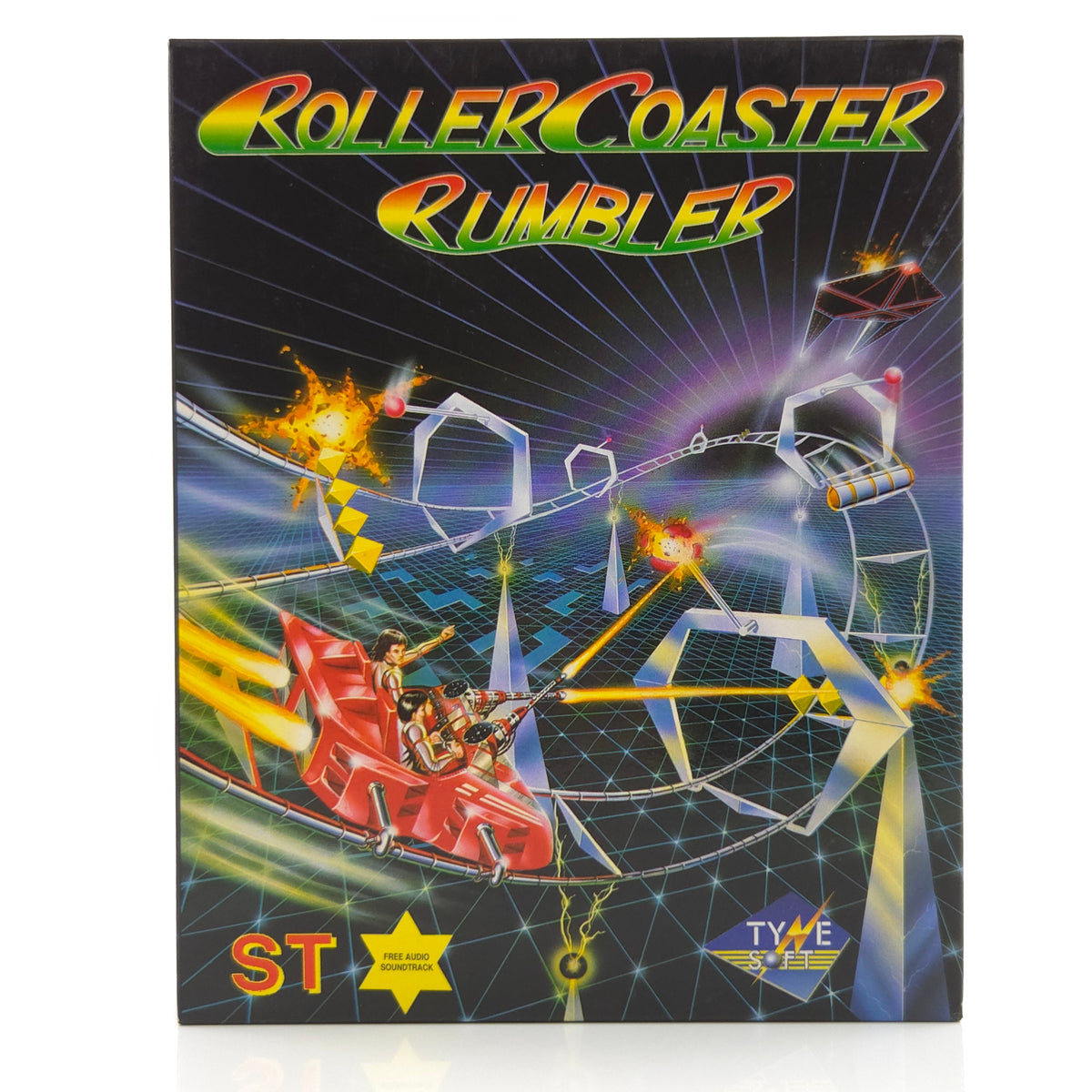 Atari ST Spiel – Roller Coaster Rumbler OVP Anleitung