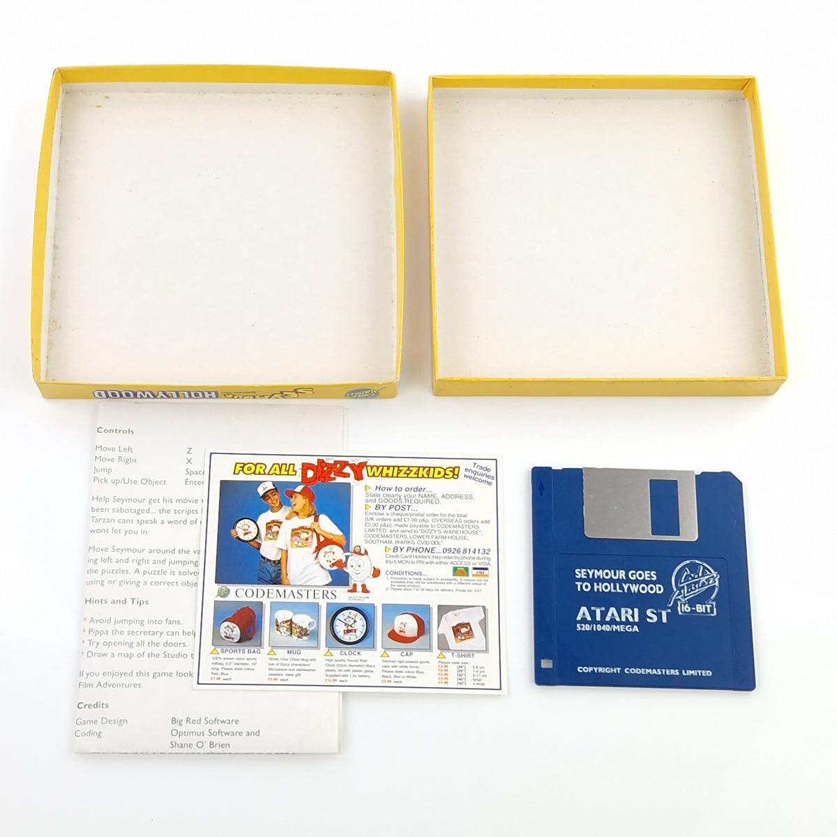 Atari ST Spiel – Seymour goes to Hollywood Diskette OVP