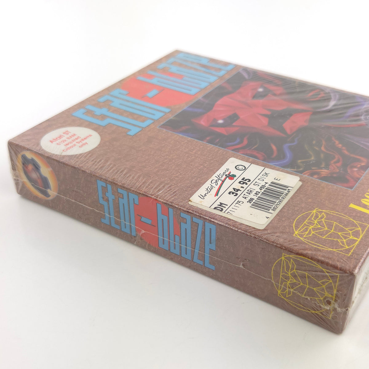 Atari ST Spiel – Star Blaze (Neu OVP Sealed Diskette)