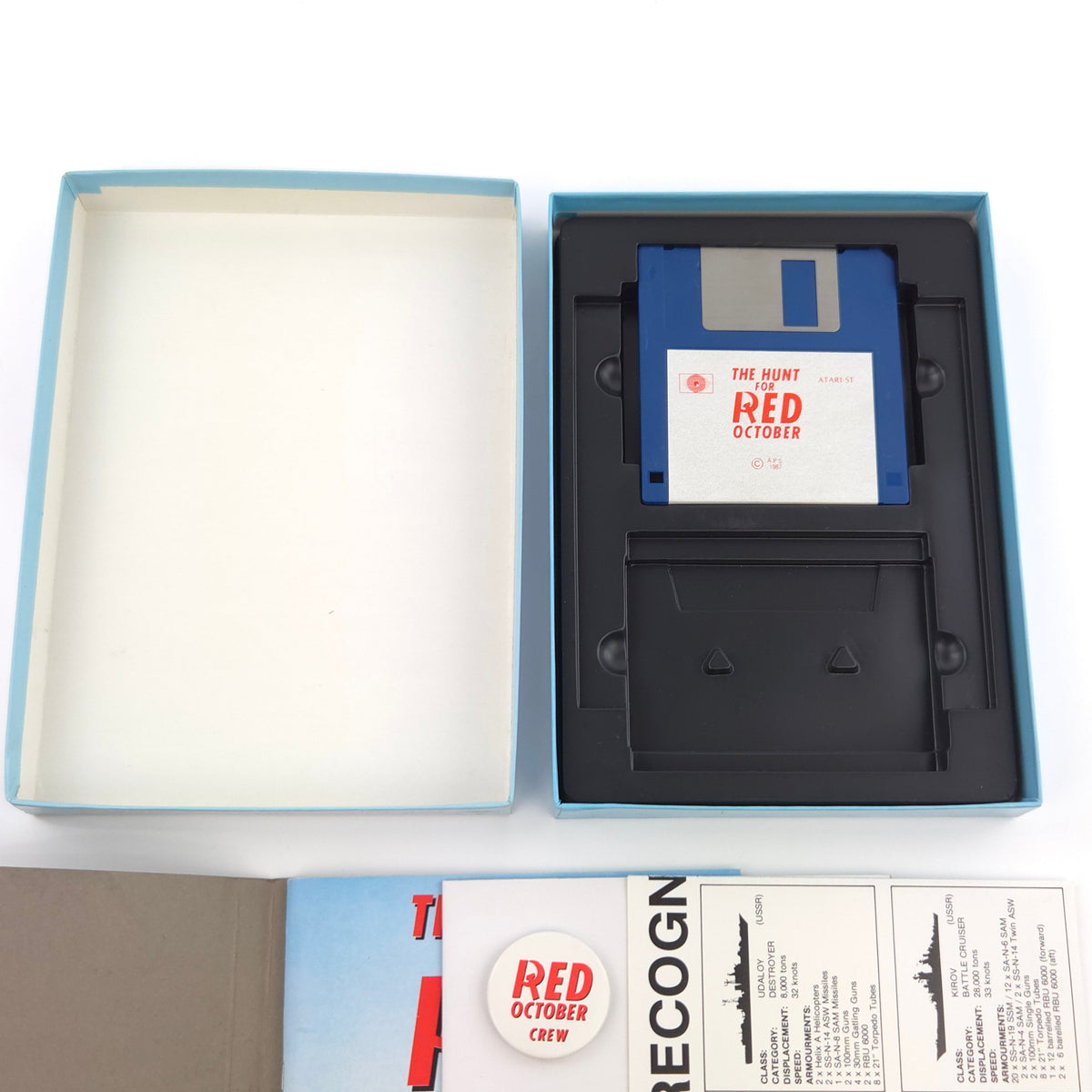 Atari ST Spiel – The Hunt for Red October Diskette OVP