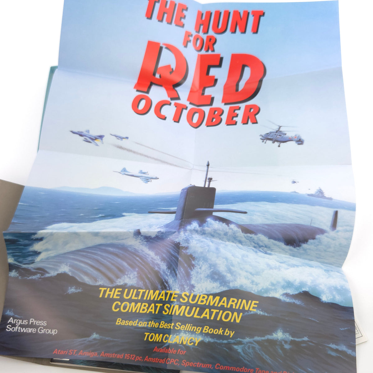 Atari ST Spiel – The Hunt for Red October Diskette OVP
