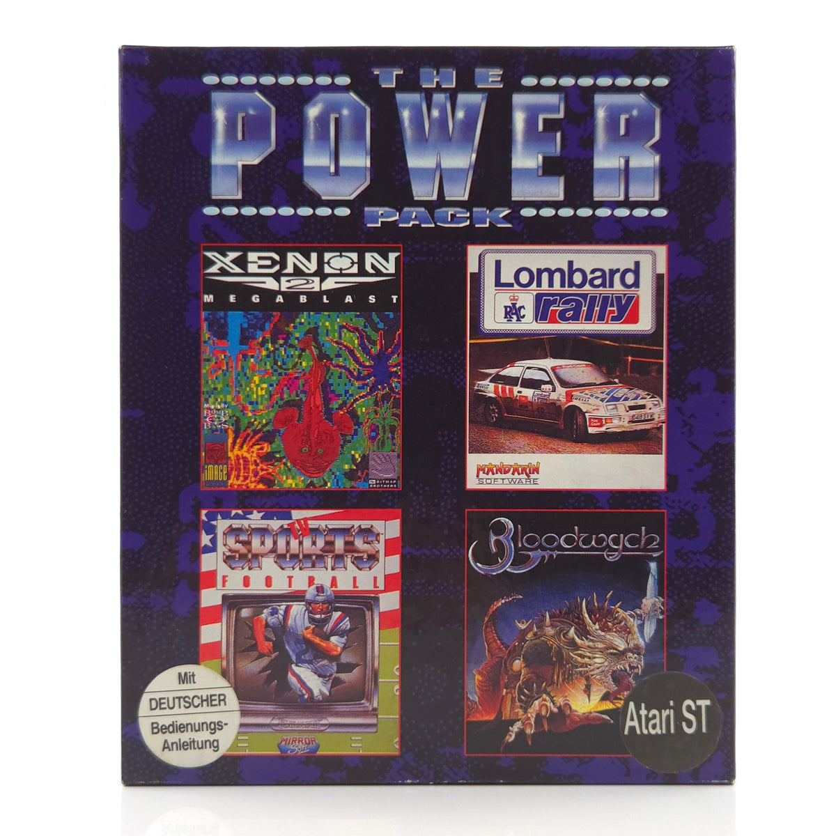 Atari ST Spiel – The Power Pack OVP Anleitung Diskette