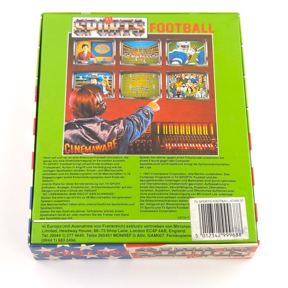 Atari ST Spiel – TV Sports Football Diskette OVP
