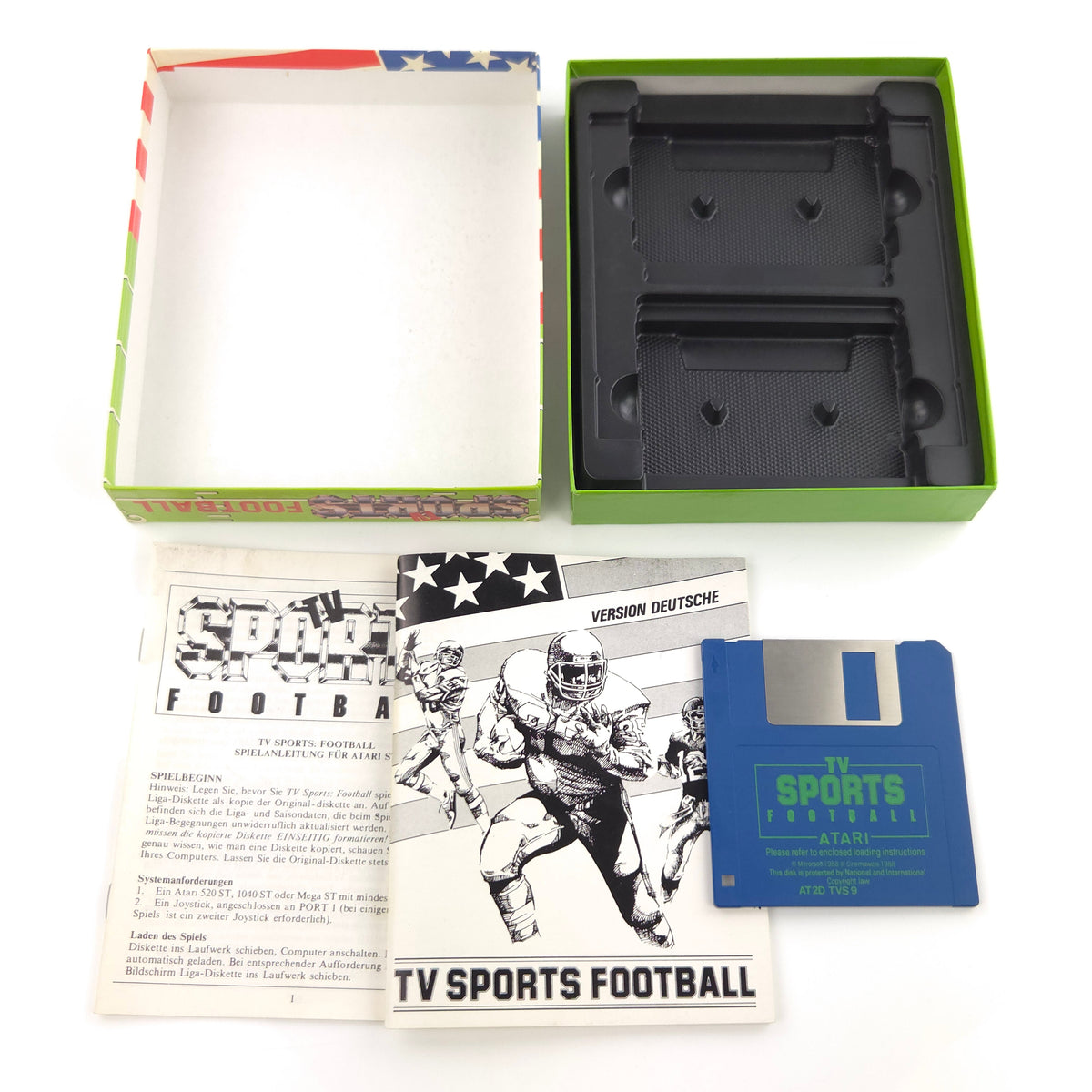 Atari ST Spiel – TV Sports Football Diskette OVP