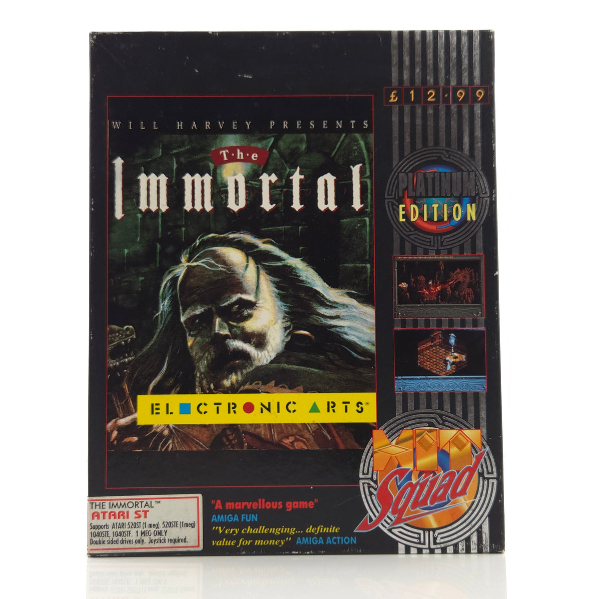 Atari ST Spiel – Will Harvey Presents The Immortal (OVP)