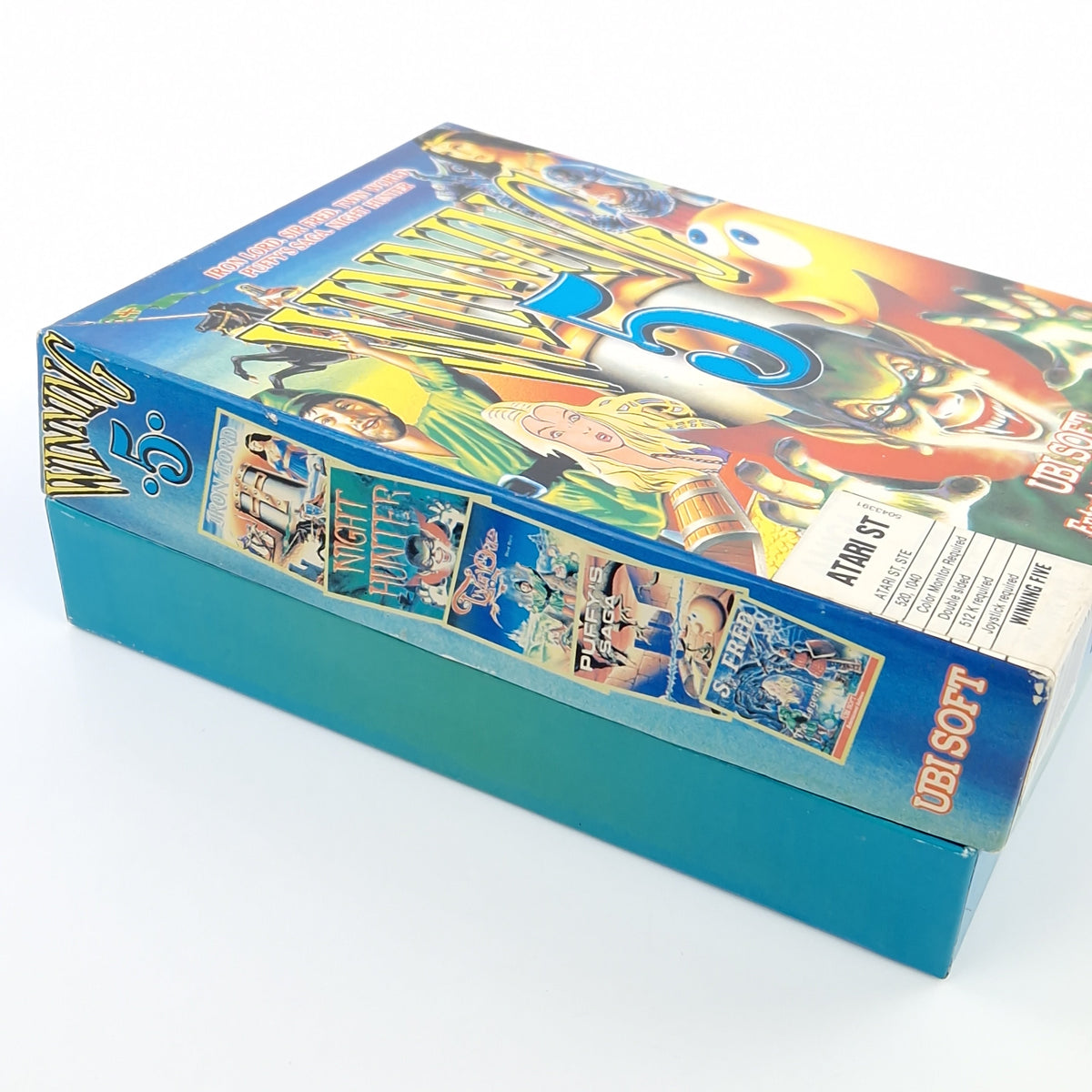 Atari ST Spiel – Winning 5 OVP Anleitung Ubisoft