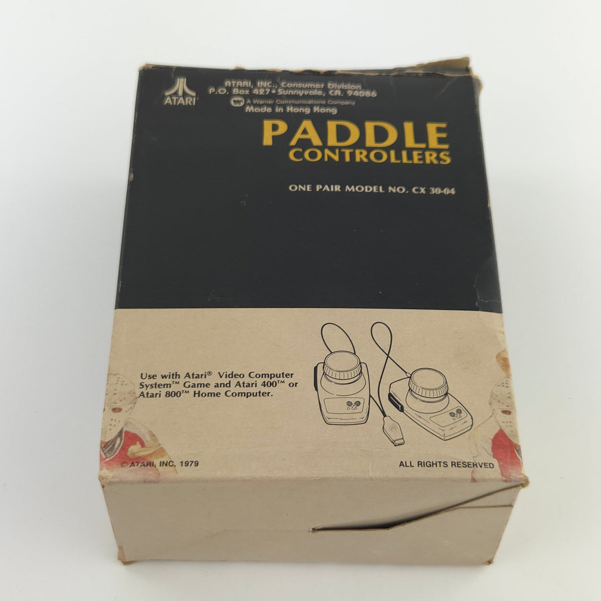 Atari Original Paddle Controller Zubehör 2600 7800 OVP