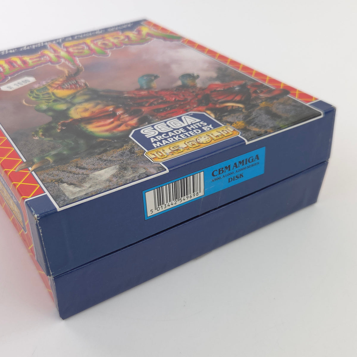 Amiga Spiel Alien Storm Big Box OVP PAL CBM Disk 1990