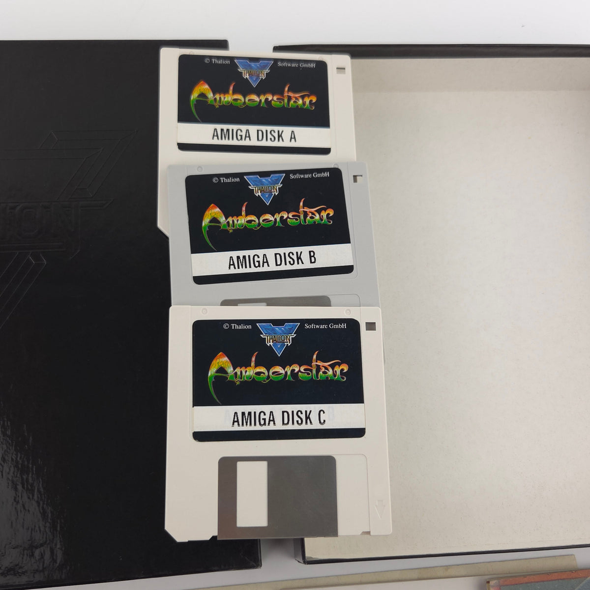 Amiga Spiel Amberstar Thalion Big Box OVP PAL 1992