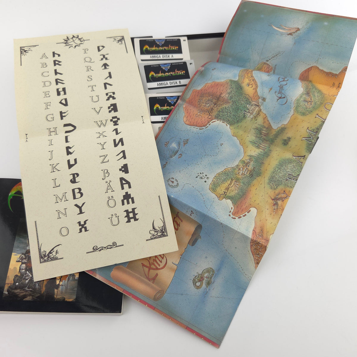 Amiga Spiel Amberstar Thalion Big Box OVP PAL 1992