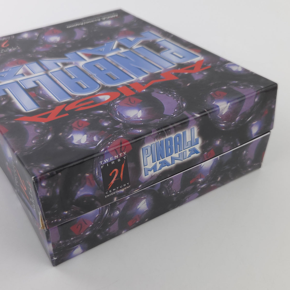 Amiga Spiel Pinball Mania Big Box OVP PAL Diskette 1995