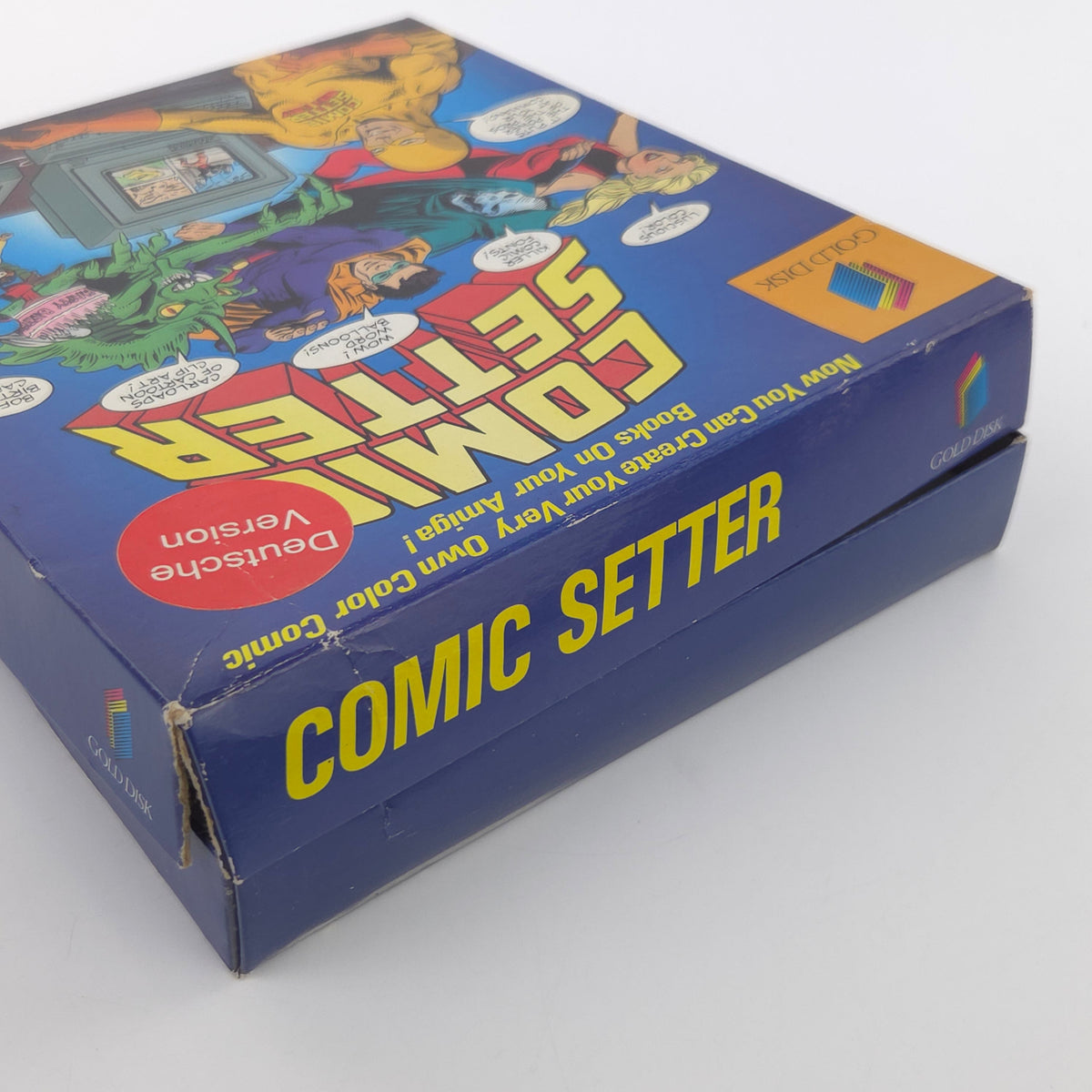 Amiga Spiel Comic Setter Big Box OVP PAL CBM Disk