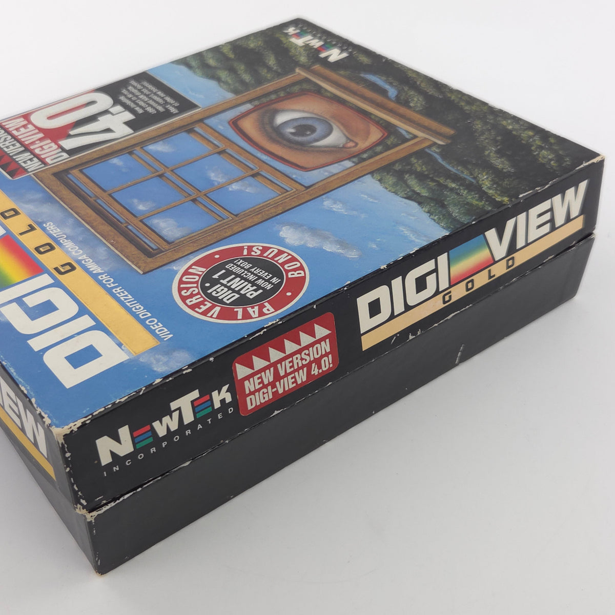 Amiga Spiel Digi View Gold CBM Disk Newtek 1990 OVP PAL