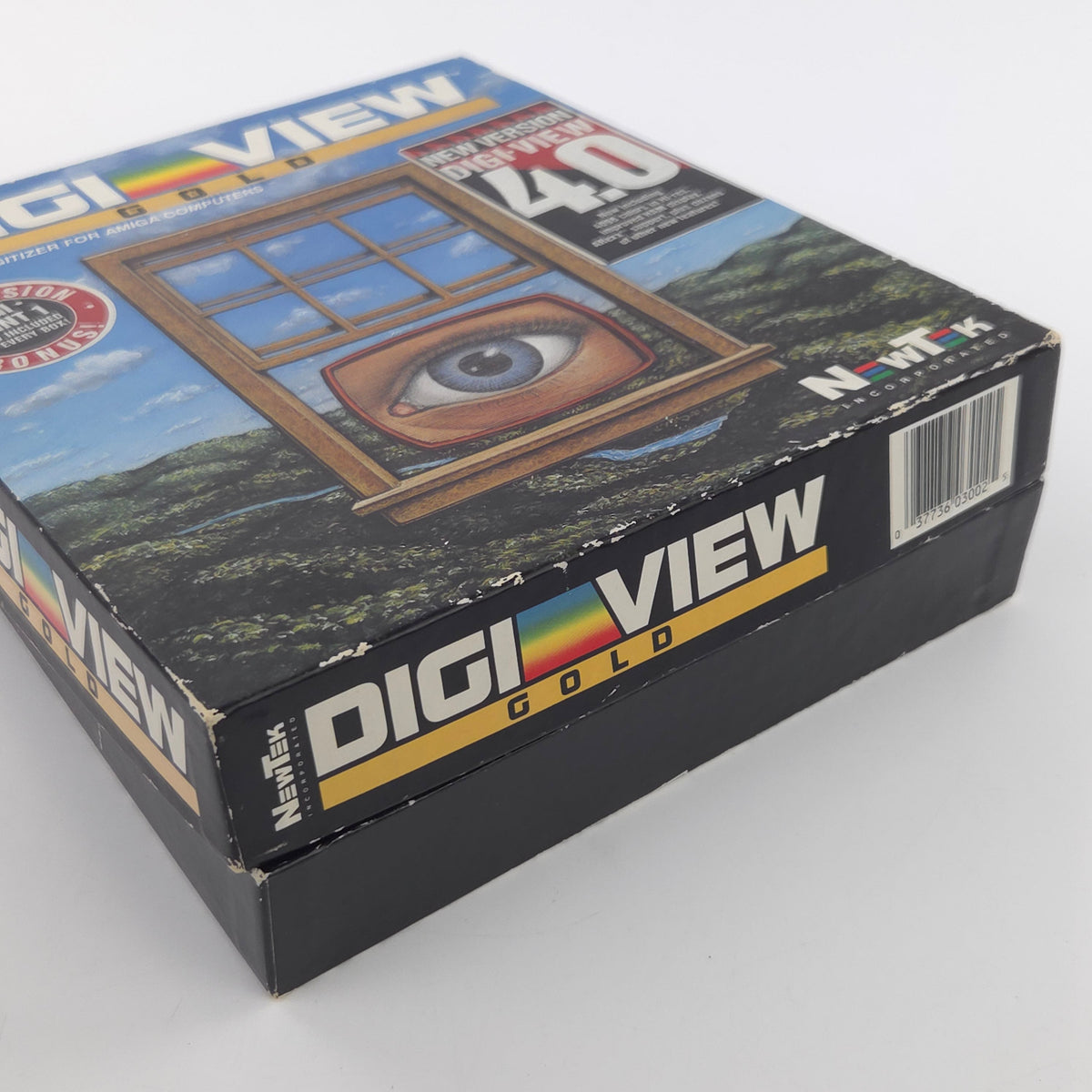 Amiga Spiel Digi View Gold CBM Disk Newtek 1990 OVP PAL