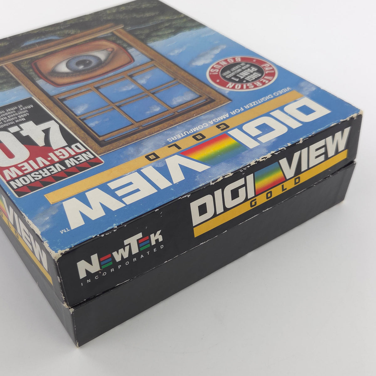 Amiga Spiel Digi View Gold CBM Disk Newtek 1990 OVP PAL