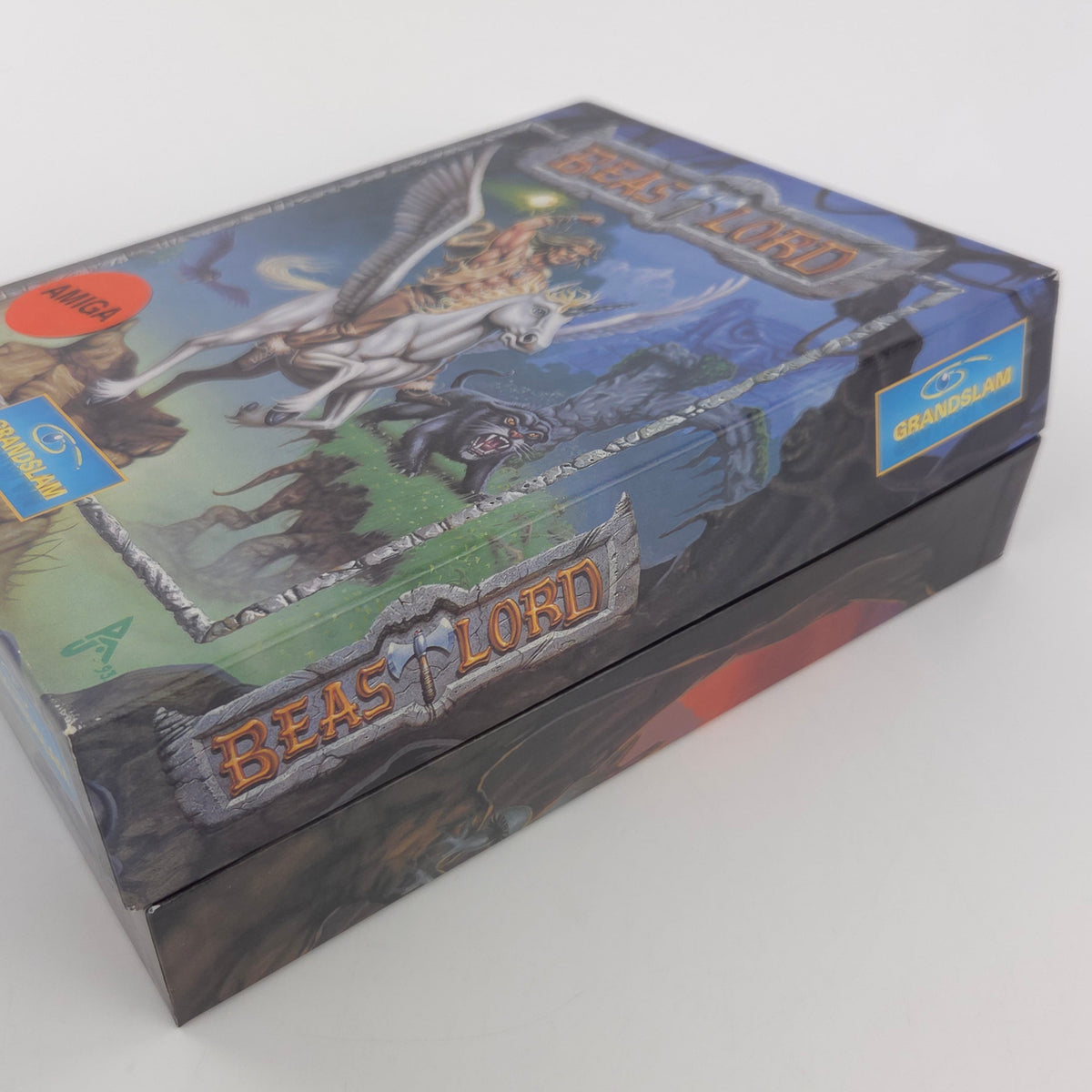 Amiga Spiel Beast Lord Big Box OVP PAL Diskette Grandslam