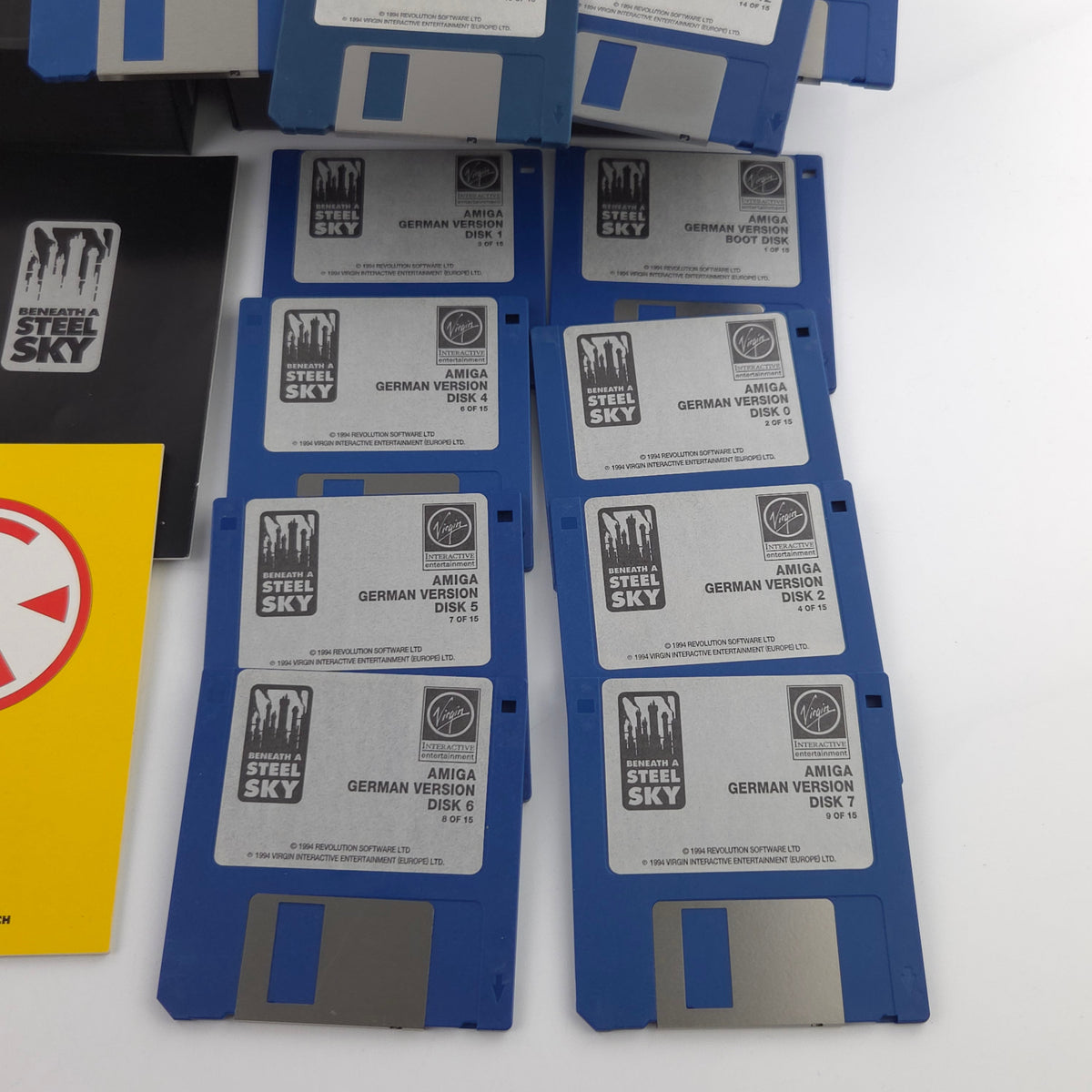 Amiga Spiel Beneath a Steel Sky Big Box OVP PAL Diskette