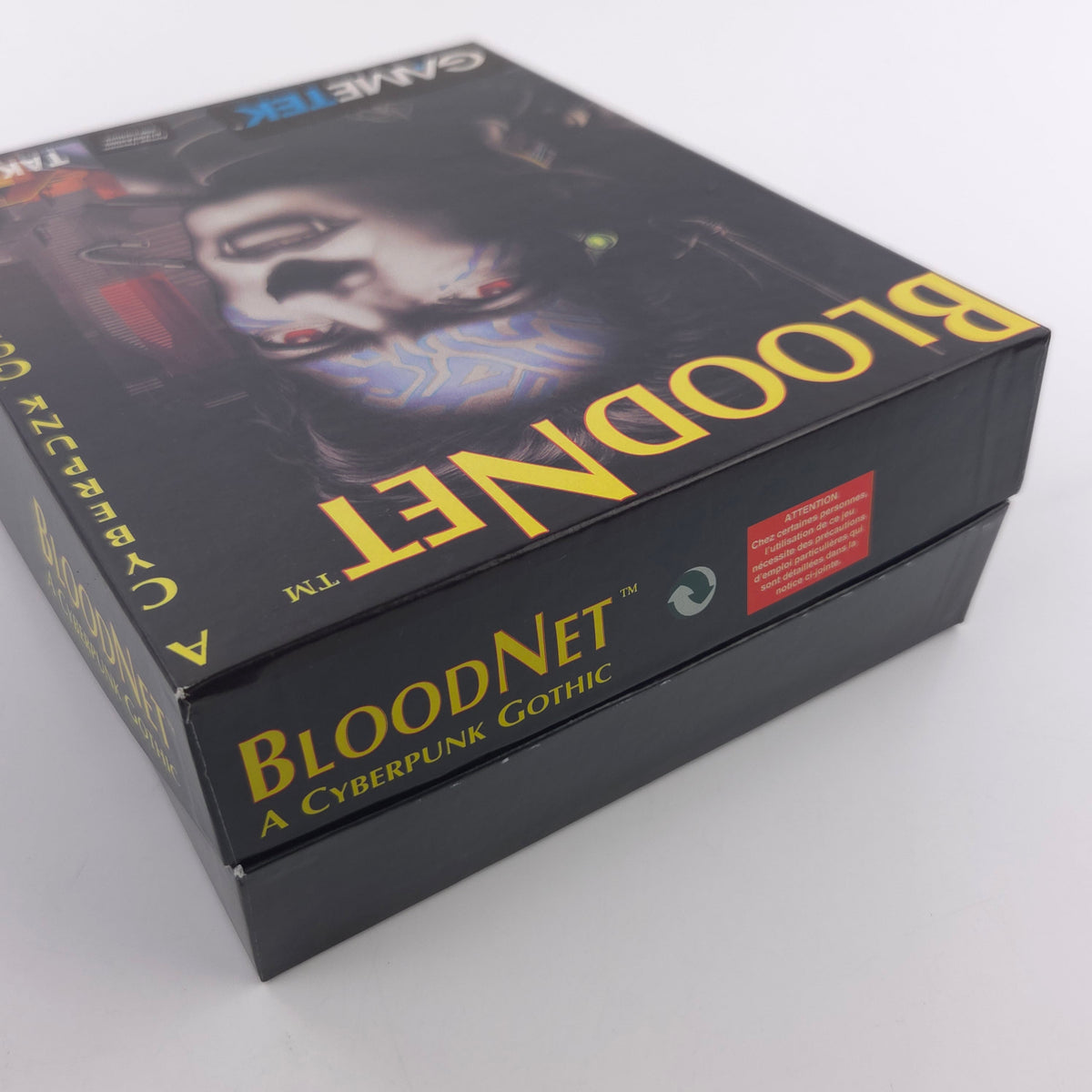Amiga Spiel Bloodnet Big Box OVP PAL Diskette Gametek