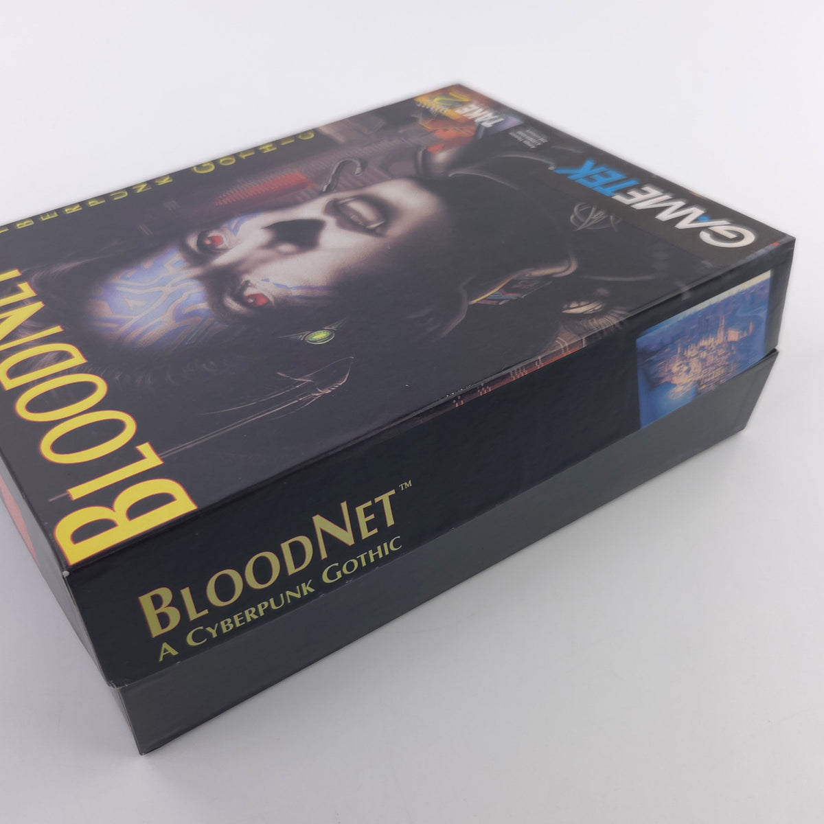 Amiga Spiel Bloodnet Big Box OVP PAL Diskette Gametek