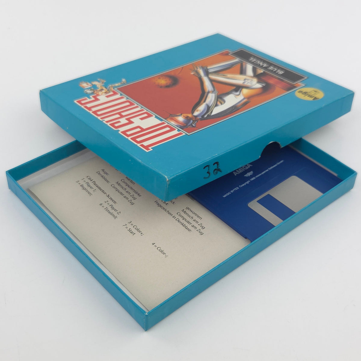Commodore Amiga Spiel Blue Angel Top Shots OVP PAL 1989