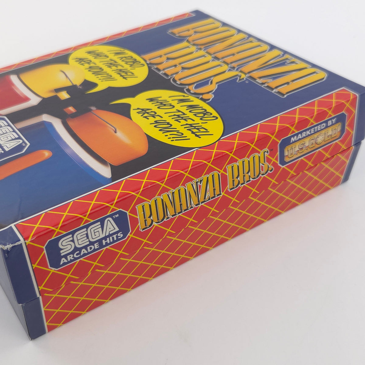 Amiga Spiel Bonanza Bros. Big Box OVP PAL US Gold CBM