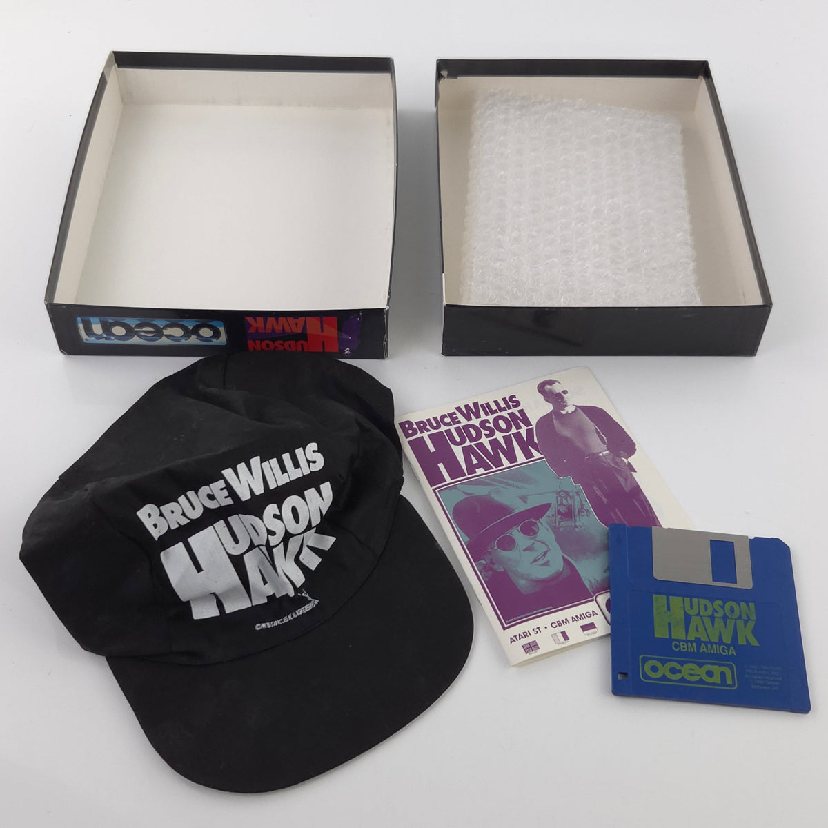 Amiga Spiel Hudson Hawk Big Box OVP Cap PAL CBM