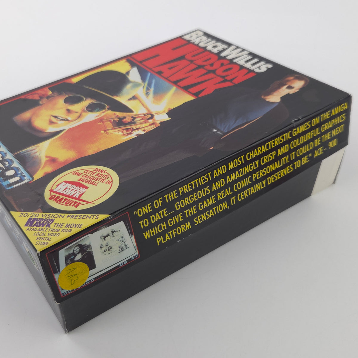 Amiga Spiel Hudson Hawk Big Box OVP Cap PAL CBM