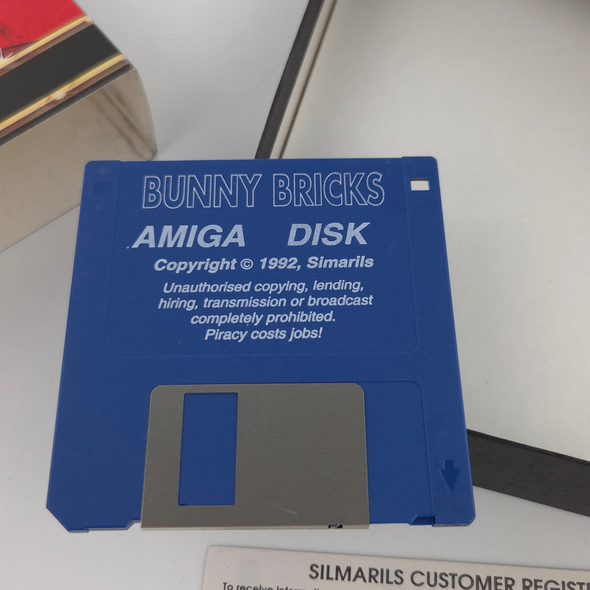 Amiga Spiel Bunny Bricks Big Box OVP PAL Silmarils 1992