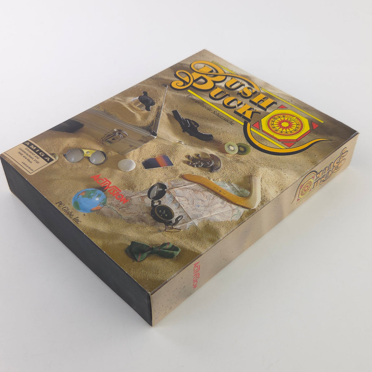 Amiga Spiel Bush Buck Big Box OVP Activision PAL Disk