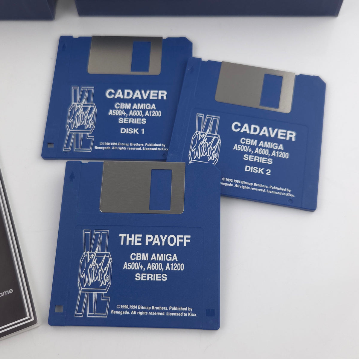 Amiga Spiel Cadaver Kixx XL Big Box OVP PAL Diskette