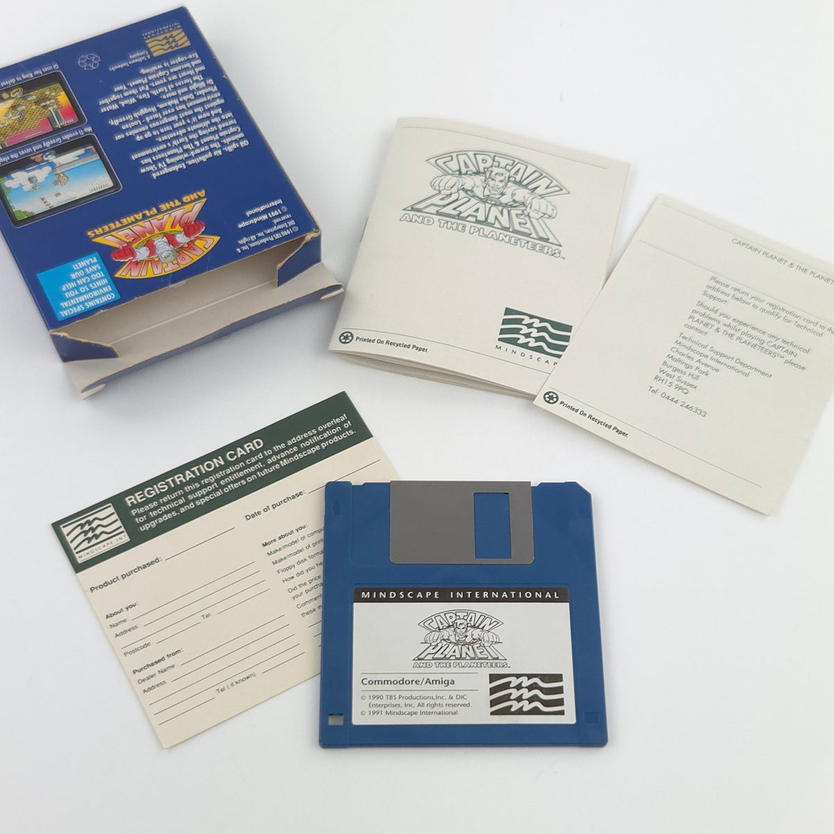 Commodore Amiga Spiel – Captain Planet (OVP PAL)