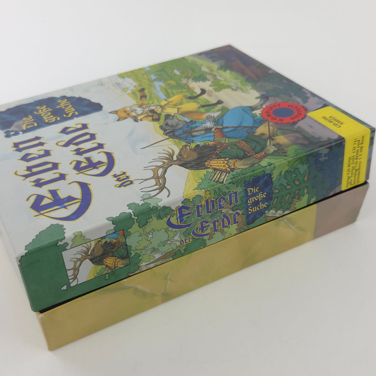 Amiga CD Spiel Erben der Erde Die große Suche OVP PAL