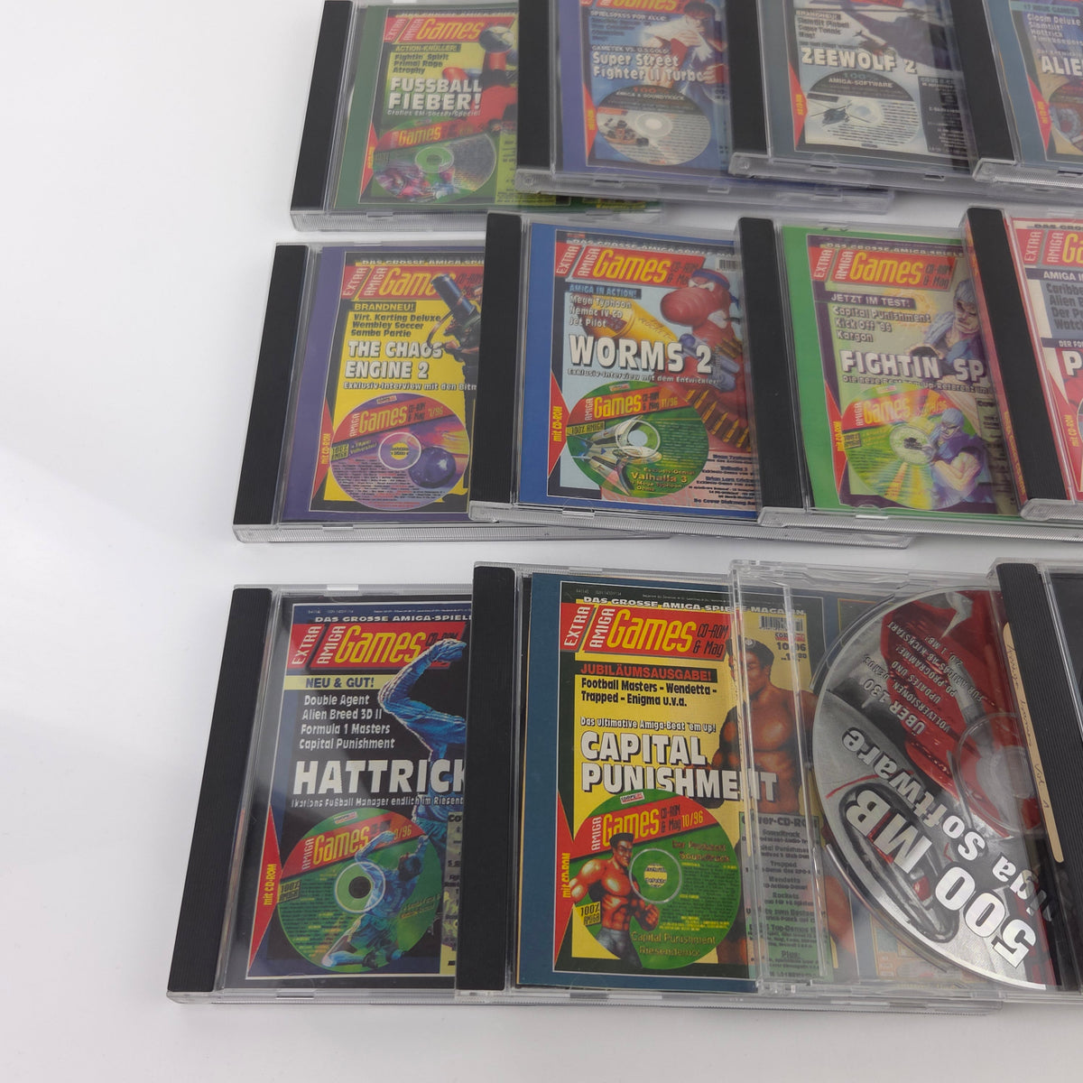Commodore Amiga Spiel – CD Games Extra Konvolut
