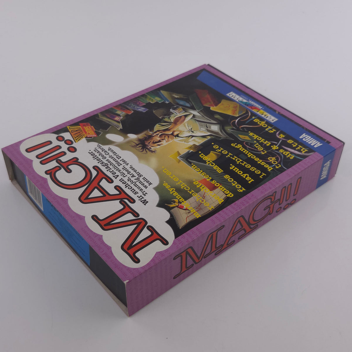 Amiga CD Spiel MAG Wir suchen Verlagsleiter OVP PAL