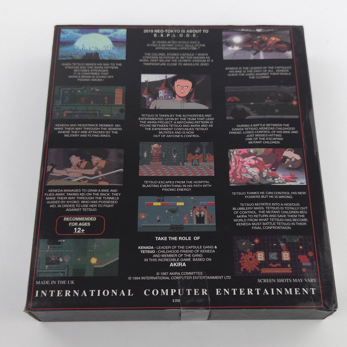 Amiga CD32 Spiel Akira Big Box OVP PAL Computer Retro