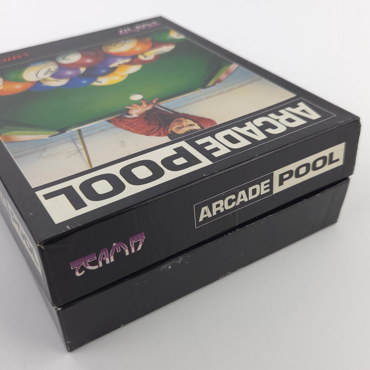 Amiga CD32 Spiel Arcade Pool Team17 Big Box OVP PAL