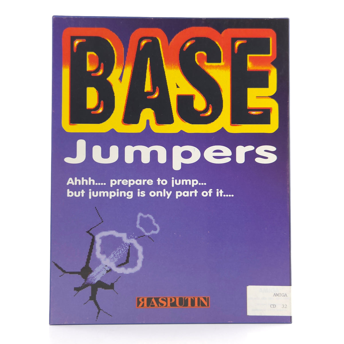 Amiga CD32 Spiel BASE Jumpers Big Box OVP PAL Rasputin