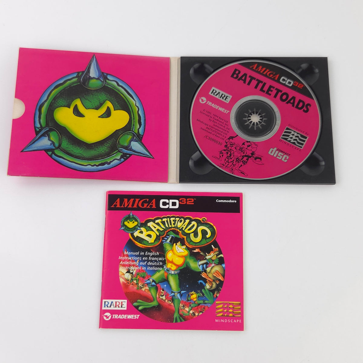 Commodore Amiga CD32 Spiel – Battletoads (OVP)